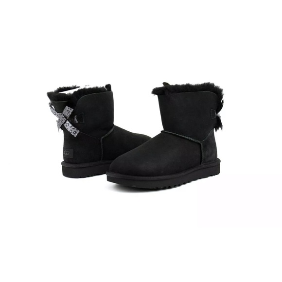 ugg mini bailey bow ii exotic